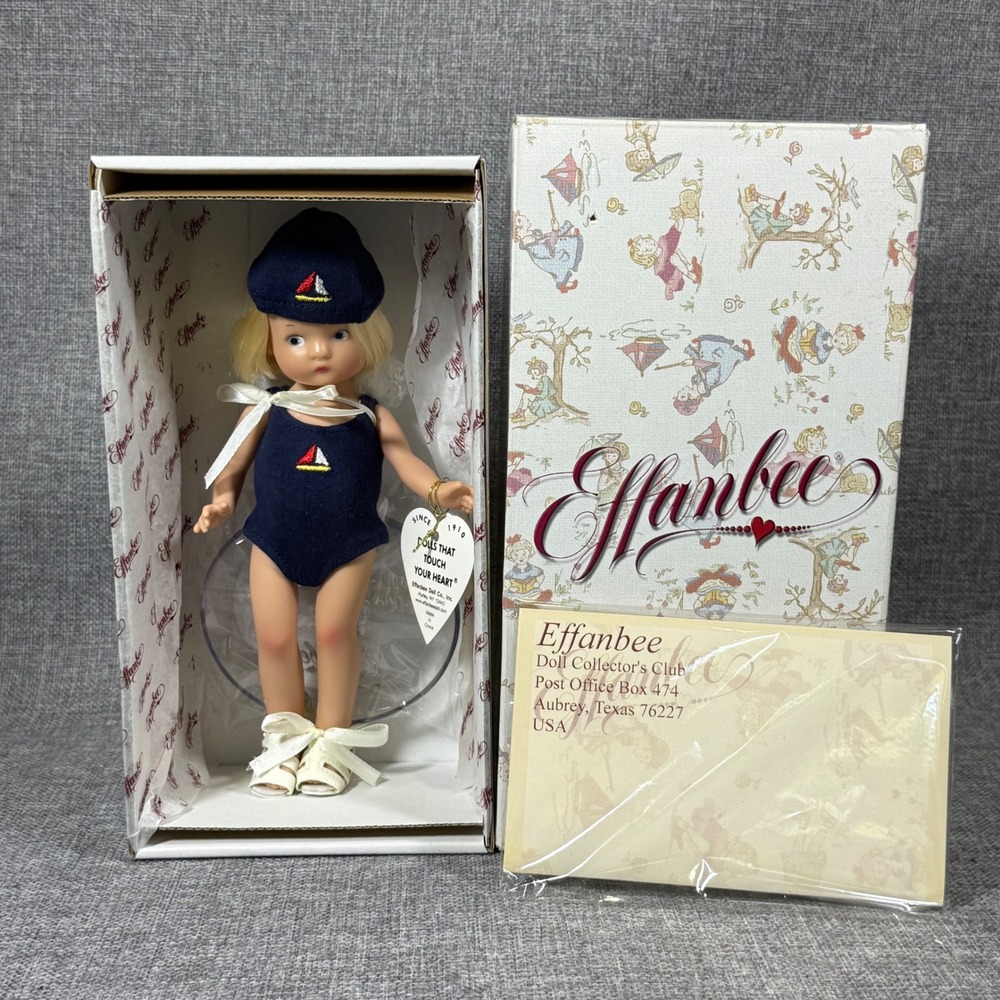 VTG Effanbee Beachtime Basic Patsyette Blonde PY04020 2002-2003 Collector Doll